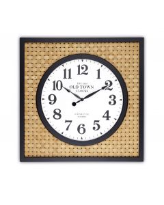 OROLOGIO C/CORNICE QUADRATA 56 X 56 CM EVVIVA