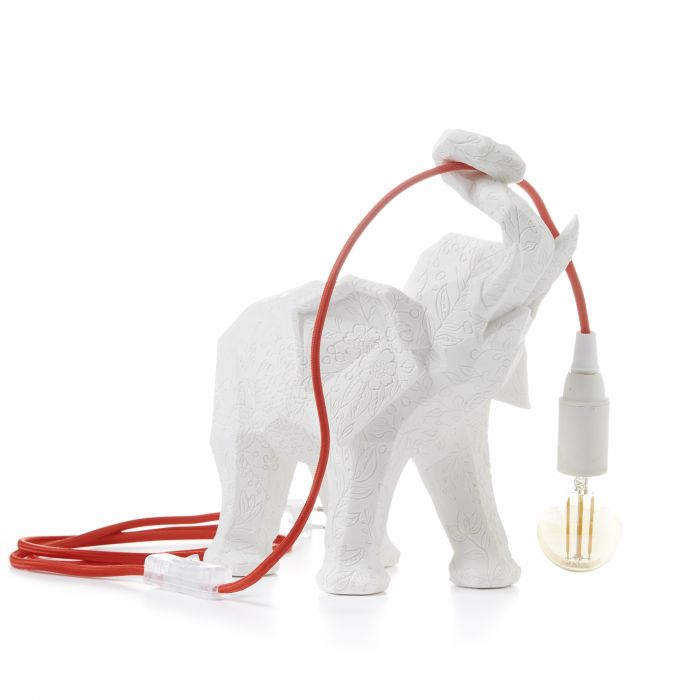 Lampada Con Bulbo Elefante H 24,50 Evviva 8053617691606 vendita online